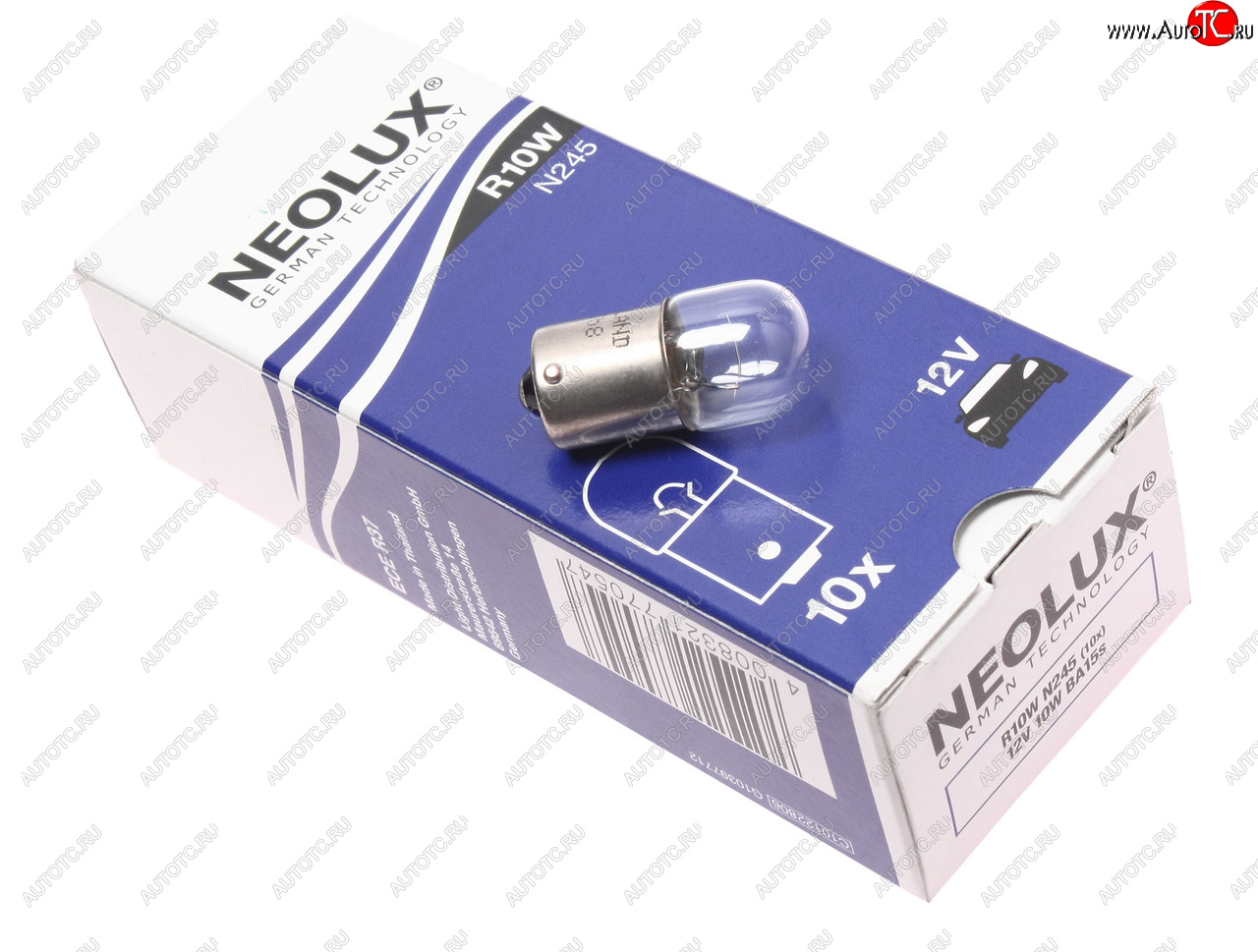 40 р. Лампа 12V R10W BA15s 125лм Standard NEOLUX NEOLUX n245  с доставкой в г. Керчь