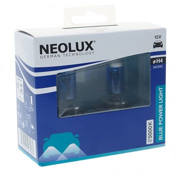 979 р. Лампа 12V H4 10090W P43t 5000K 16501000лм бокс (2шт.) Blue Power Light NEOLUX NEOLUX n472hc-2scb  с доставкой в г. Керчь. Увеличить фотографию 1