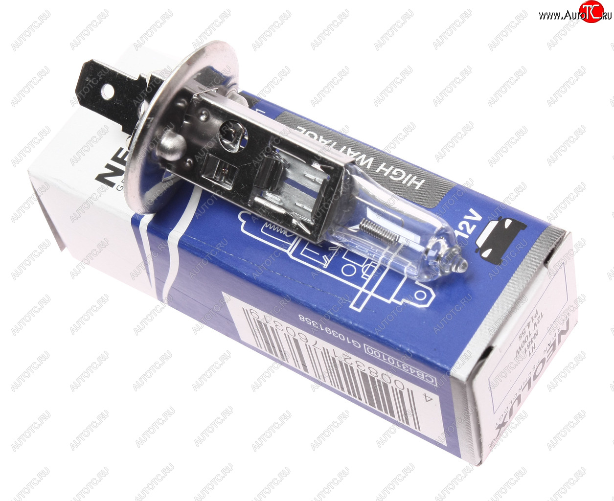 164 р. Лампа 12V H1 100W P14.5s 3200K 2600лм Power Light NEOLUX NEOLUX n481  с доставкой в г. Керчь