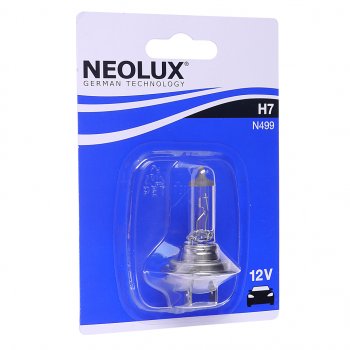 297 р. Лампа 12V H7 55W PX26d 1500лм блистер (1шт.) Standard NEOLUX NEOLUX n499-01b  с доставкой в г. Керчь. Увеличить фотографию 1