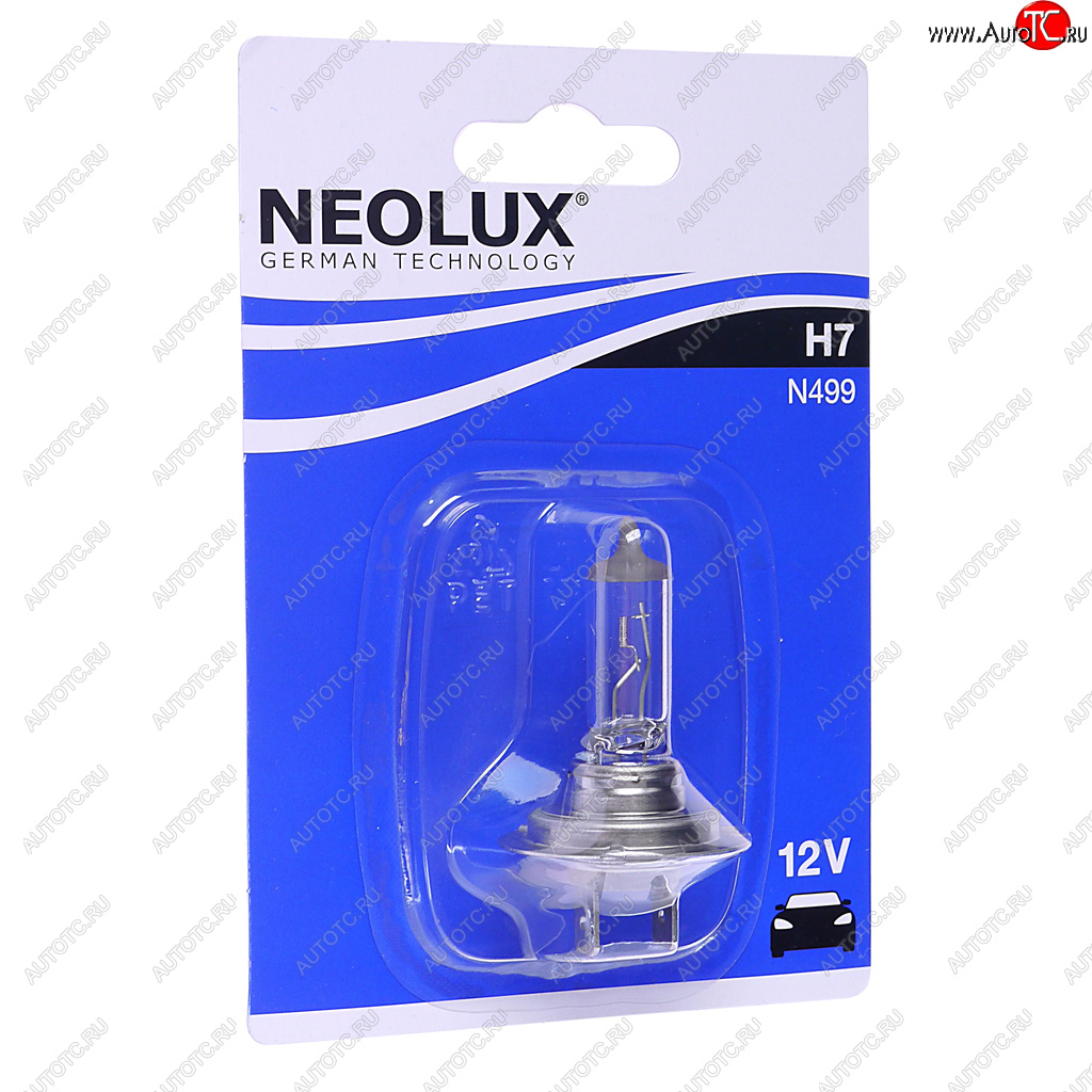 297 р. Лампа 12V H7 55W PX26d 1500лм блистер (1шт.) Standard NEOLUX NEOLUX n499-01b  с доставкой в г. Керчь