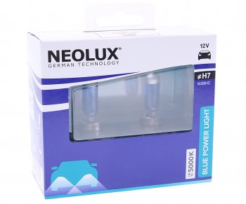 1 499 р. Лампа 12V H7 80W PX26d 5000K 1500лм бокс (2шт.) Blue Power Light NEOLUX NEOLUX n499hc-2scb  с доставкой в г. Керчь. Увеличить фотографию 1