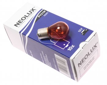 95 р. Лампа 12V PY21W BAU15s 280лм Standard NEOLUX NEOLUX n581  с доставкой в г. Керчь. Увеличить фотографию 1