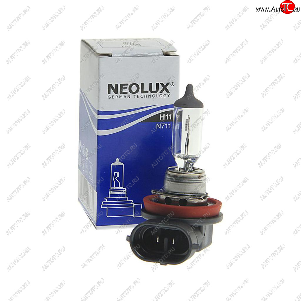479 р. Лампа 12V H11 55W PGJ19-2 3200K 1350лм Standard NEOLUX NEOLUX n711  с доставкой в г. Керчь