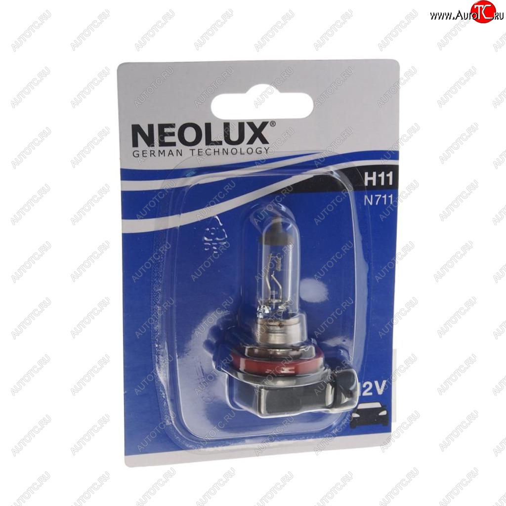 659 р. Лампа 12V H11 55W PGJ19-2 3200K 1350лм блистер (1шт.) Standard NEOLUX NEOLUX n711-01b  с доставкой в г. Керчь