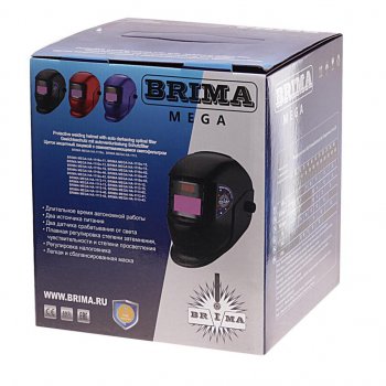 2 199 р. Маска сварщика регулировка затемнения (хамелеон) BRIMA BRIMA на-1113  с доставкой в г. Керчь. Увеличить фотографию 3