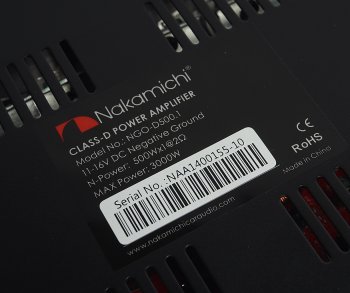 5 299 р. Усилитель автомобильный 1х500Вт NAKAMICHI NAKAMICHI nak-ngo-d500.1  с доставкой в г. Керчь. Увеличить фотографию 6