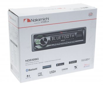 2 599 р. Магнитола автомобильная 1DIN NAKAMICHI NAKAMICHI nak-nq512bg NAKAMICHI nak-nq512bg  с доставкой в г. Керчь. Увеличить фотографию 4