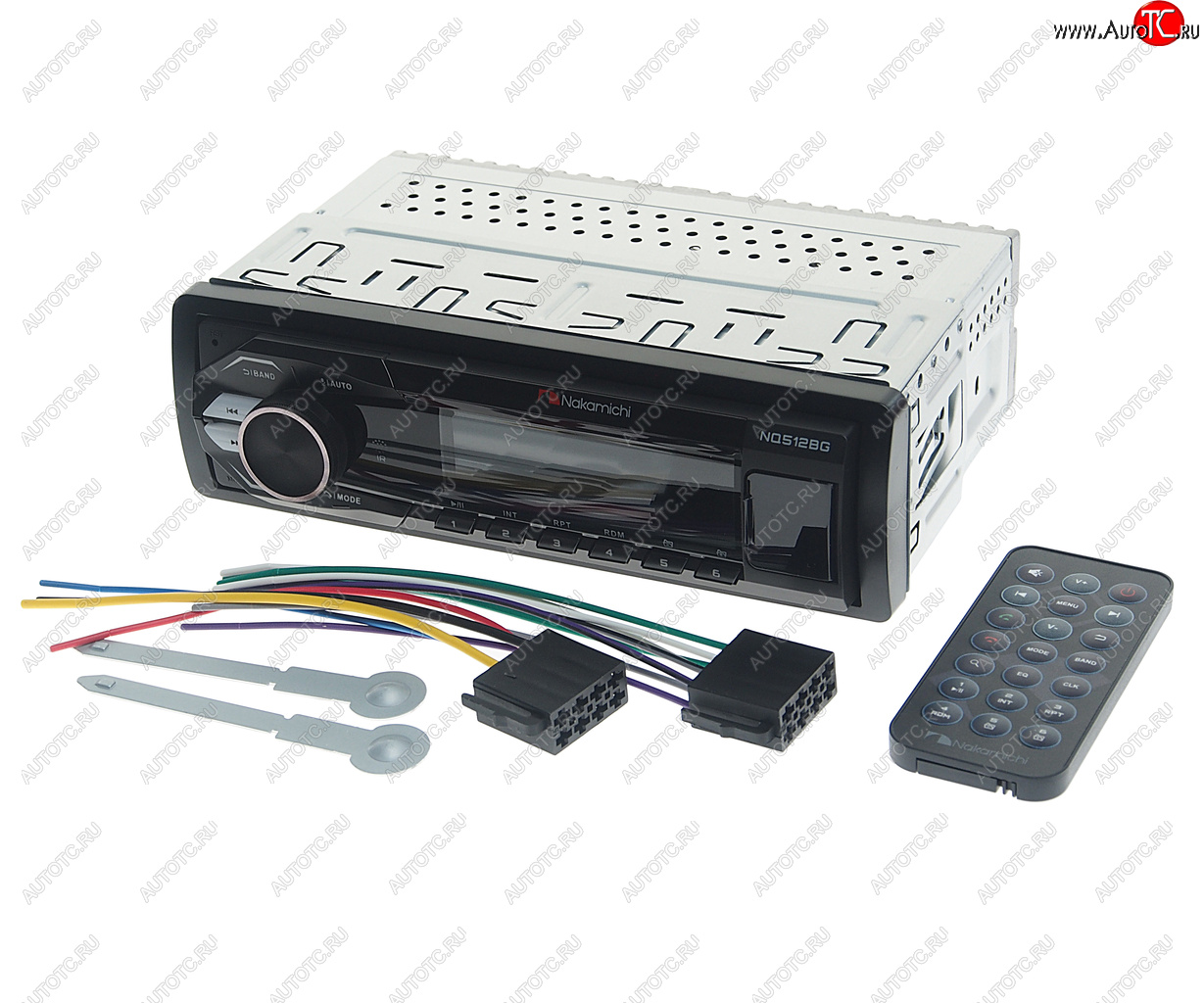 2 599 р. Магнитола автомобильная 1DIN NAKAMICHI NAKAMICHI nak-nq512bg NAKAMICHI nak-nq512bg  с доставкой в г. Керчь