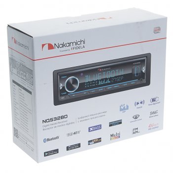5 349 р. Магнитола автомобильная 1DIN NAKAMICHI NAKAMICHI nak-nq532bd  с доставкой в г. Керчь. Увеличить фотографию 4