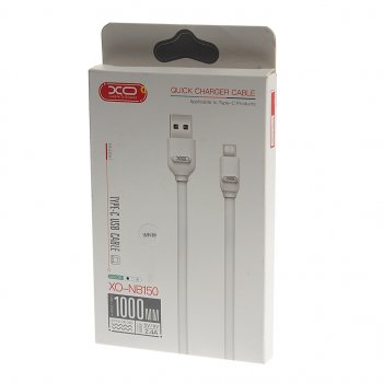 247 р. Кабель USB Type C 1м белый XO XO nb150 white  с доставкой в г. Керчь. Увеличить фотографию 2