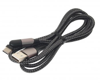 Кабель USB Type C 1.2 м черный XO XO nb176 black