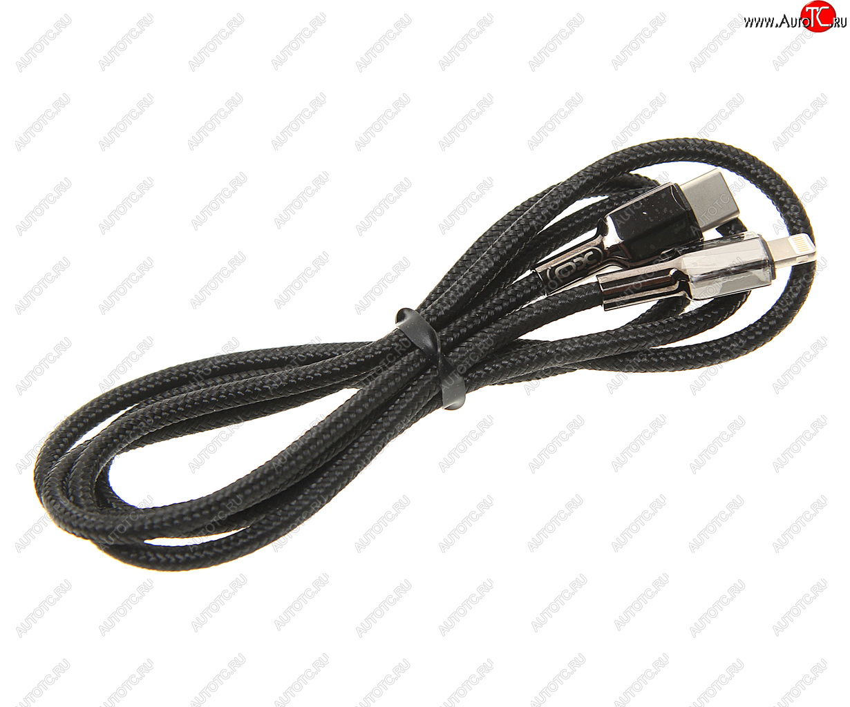 519 р. Кабель iPhone (5-)-USB Type C 1м черный XO XO nb183a black  с доставкой в г. Керчь
