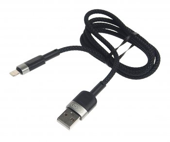 369 р. Кабель USB Type C 1м черный XO XO nb198 black  с доставкой в г. Керчь. Увеличить фотографию 1