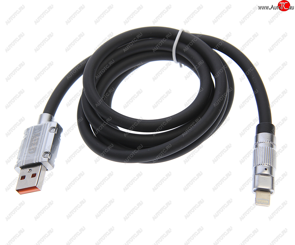 469 р. Кабель iPhone (5-) 1.2м черный XO XO nb227 black  с доставкой в г. Керчь