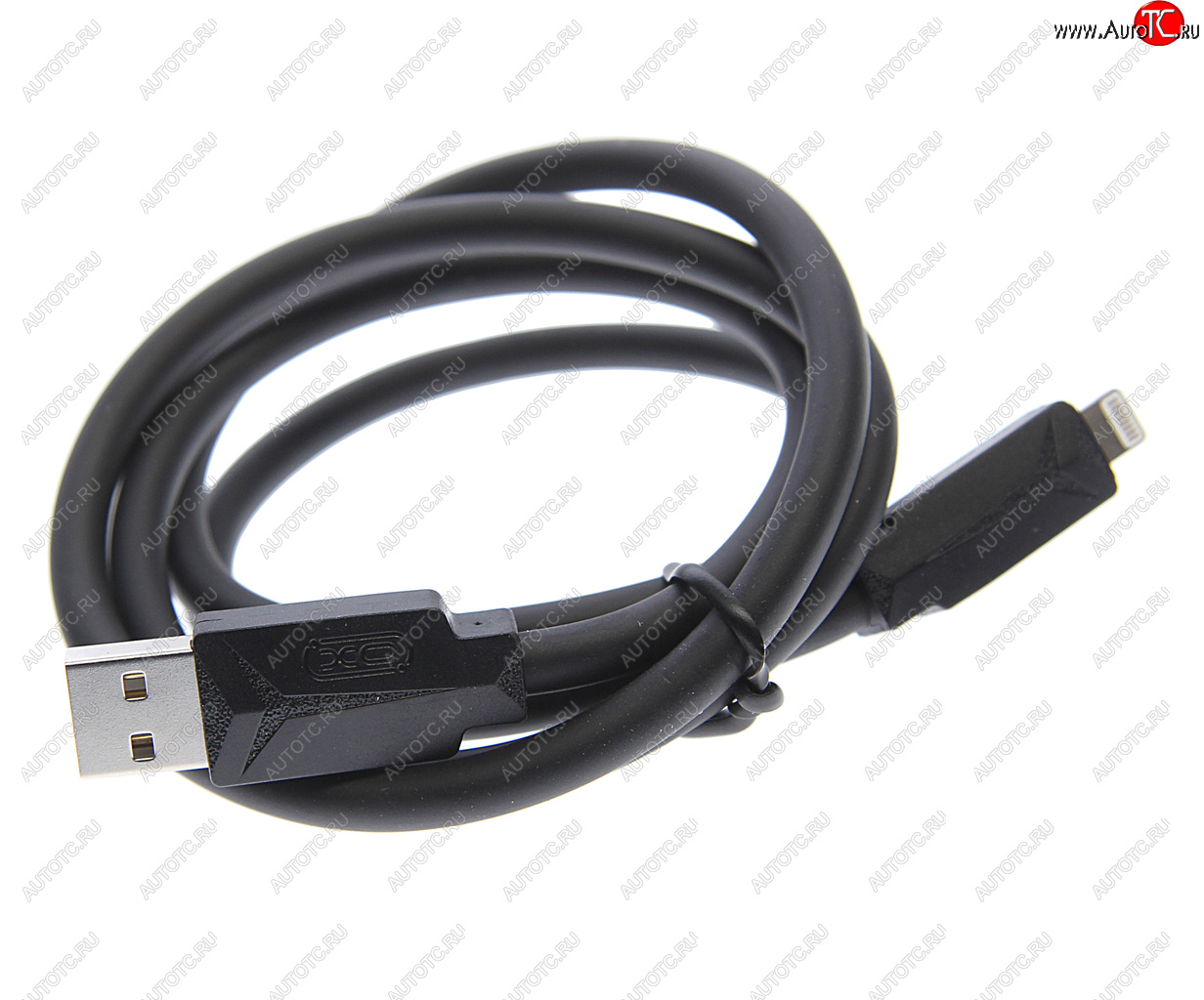 187 р. Кабель iPhone (5-) 1м черный XO XO nb232 black  с доставкой в г. Керчь