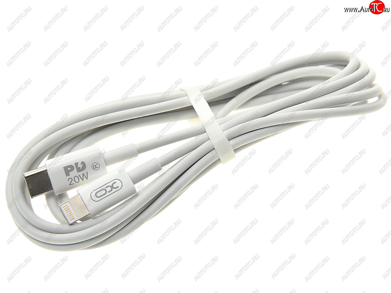 379 р. Кабель iPhone (5-)-USB Type C 2м белый XO XO nb-q189b white  с доставкой в г. Керчь