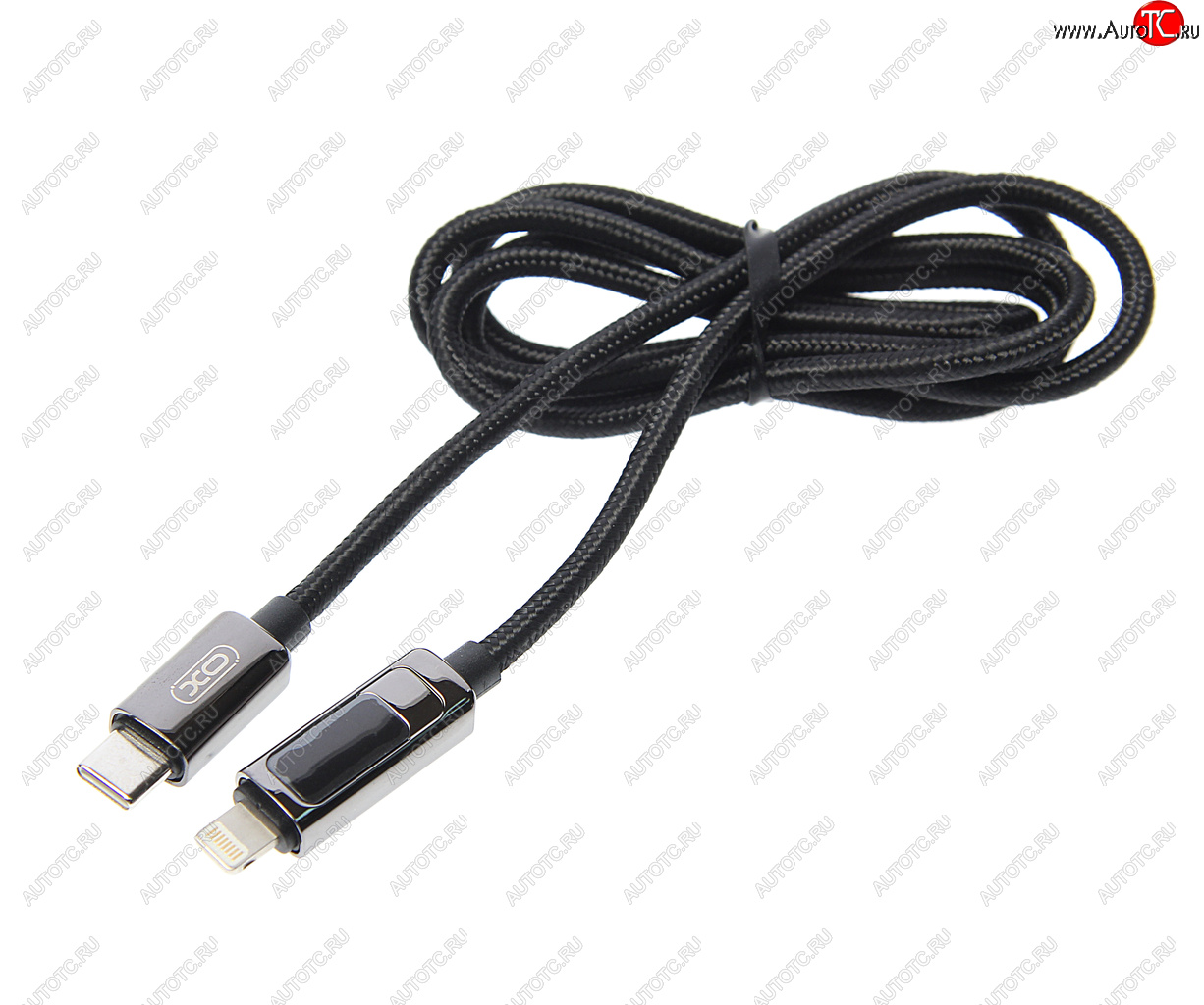 759 р. Кабель iPhone (5-)-USB Type C 1м черный XO XO nb-q203a black  с доставкой в г. Керчь