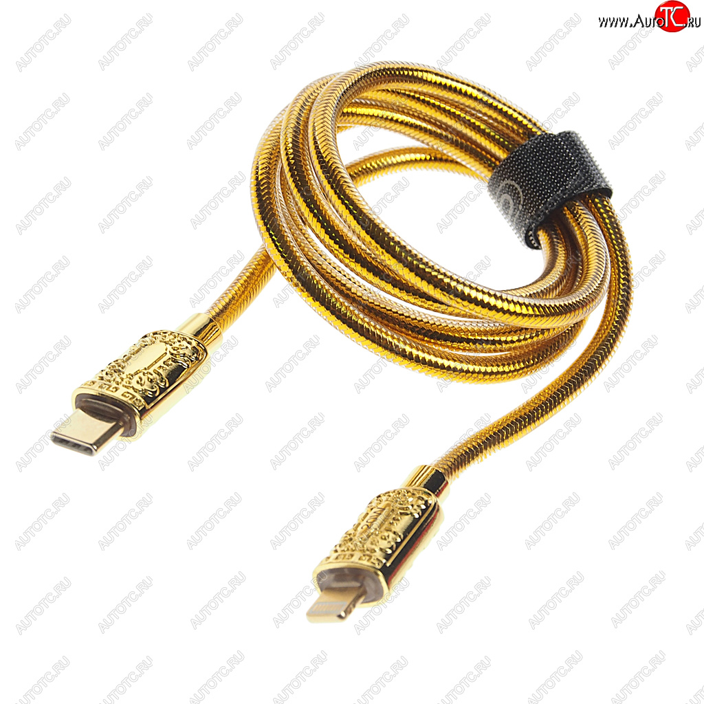 459 р. Кабель iPhone (5-)-USB Type C 1м золото XO XO nbq217a gold  с доставкой в г. Керчь