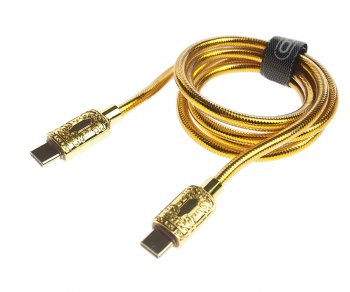 339 р. Кабель USB Type C-USB Type C 1м золото XO XO nbq217b gold  с доставкой в г. Керчь. Увеличить фотографию 1