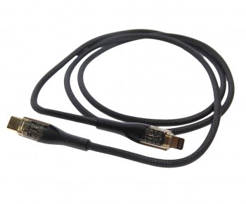 479 р. Кабель iPhone (5-)-USB Type C 1м черный XO XO nb-q223a black  с доставкой в г. Керчь. Увеличить фотографию 2