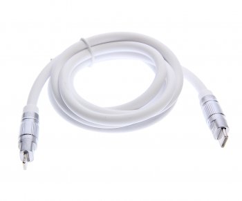 519 р. Кабель iPhone (5-)-USB Type C 1.2м белый XO XO nb-q228a white  с доставкой в г. Керчь. Увеличить фотографию 2
