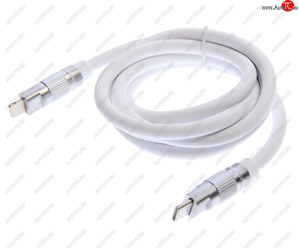 519 р. Кабель iPhone (5-)-USB Type C 1.2м белый XO XO nb-q228a white  с доставкой в г. Керчь