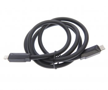 339 р. Кабель iPhone (5-)-USB Type C 1м черный XO XO nbq233a black  с доставкой в г. Керчь. Увеличить фотографию 1