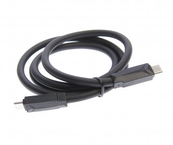 267 р. Кабель USB Type C-USB Type C 1м черный XO XO nbq233b black  с доставкой в г. Керчь. Увеличить фотографию 1