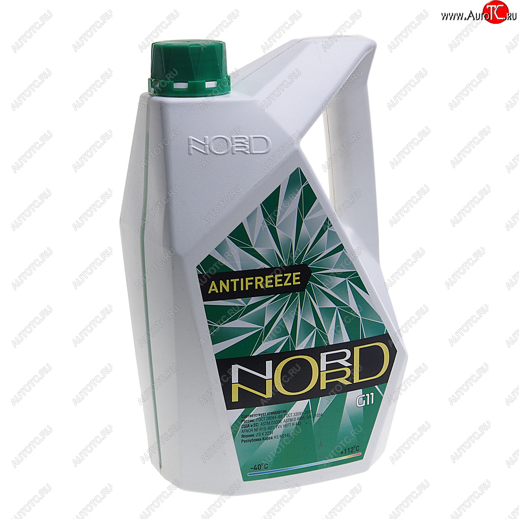 689 р. Антифриз зеленый -40C 3кг NORD NORD ng22267  с доставкой в г. Керчь