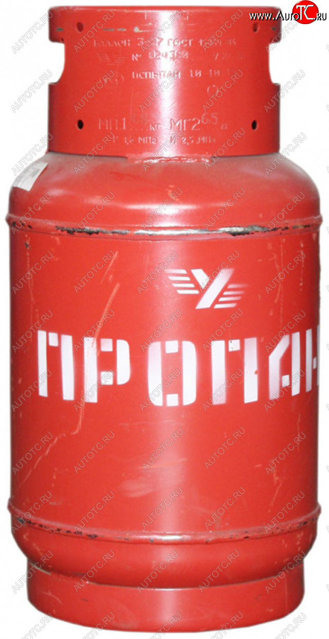 6 199 р. Баллон газовый пропан 27л 1.6МПа с вентилем НГЗА НГЗА нгза 27л  с доставкой в г. Керчь