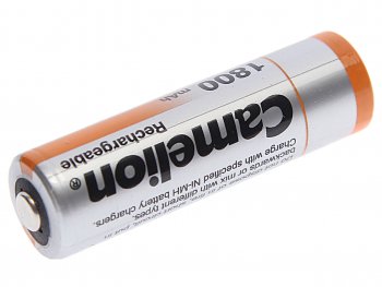 399 р. Батарейка AA HR6 1.2V аккумулятор Ni-MH 1800mAh блистер 2шт. (цена за 1шт.) CAMELION CAMELION nh-aa1800bp2  с доставкой в г. Керчь. Увеличить фотографию 2