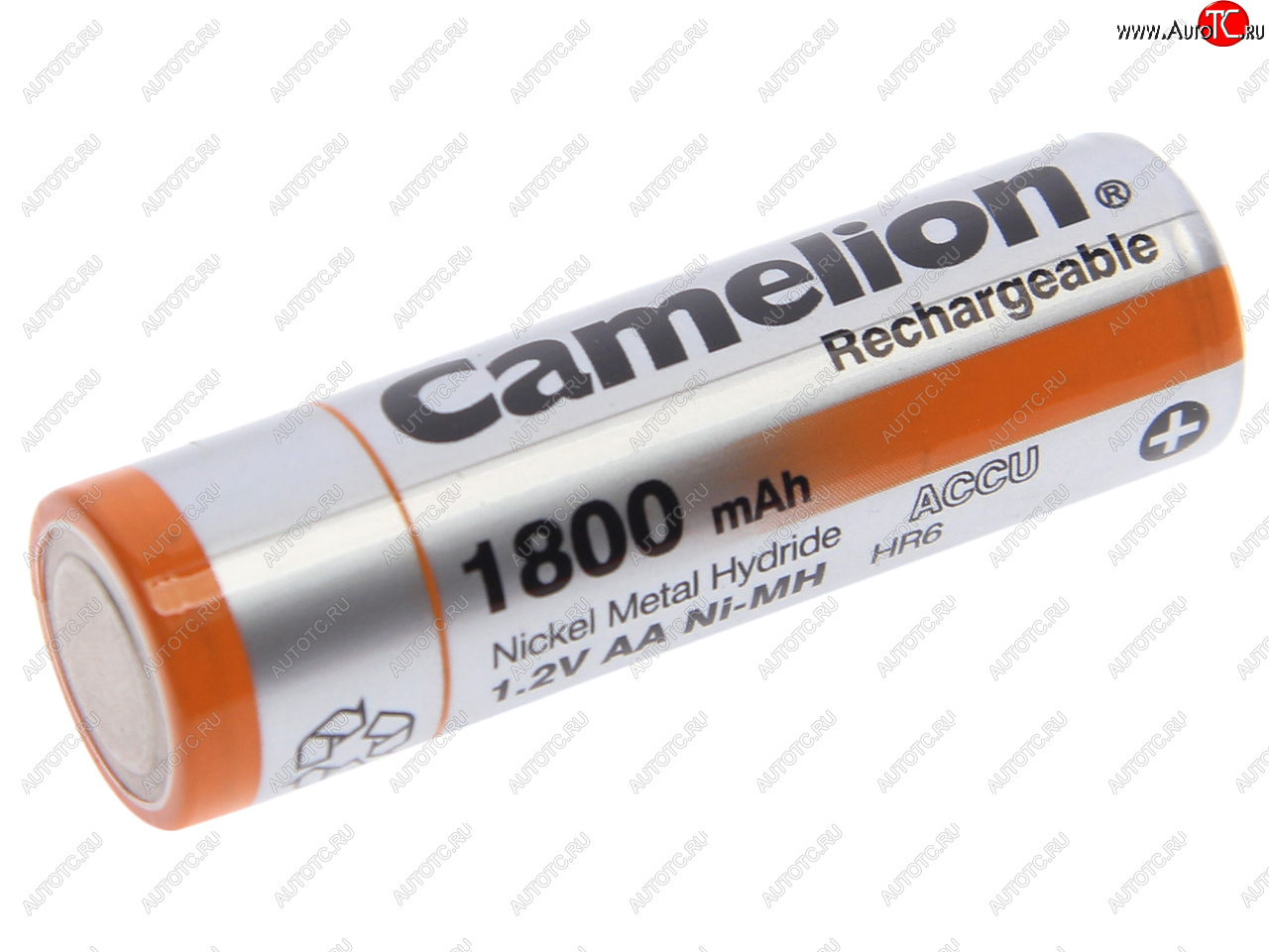 399 р. Батарейка AA HR6 1.2V аккумулятор Ni-MH 1800mAh блистер 2шт. (цена за 1шт.) CAMELION CAMELION nh-aa1800bp2  с доставкой в г. Керчь