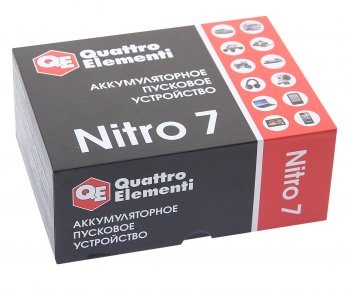 4 799 р. Устройство пусковое 12V 400A 7500мАч (power bank) QUATTRO ELEMENTI QUATTRO ELEMENTI nitro 7  с доставкой в г. Керчь. Увеличить фотографию 2