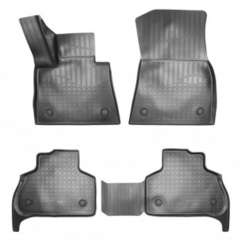 2 699 р. Коврик салона BMW X5 (G05) (18-) полиуретан черный (4 предмета) NORPLAST NORPLAST npa11-c07-710  с доставкой в г. Керчь. Увеличить фотографию 1