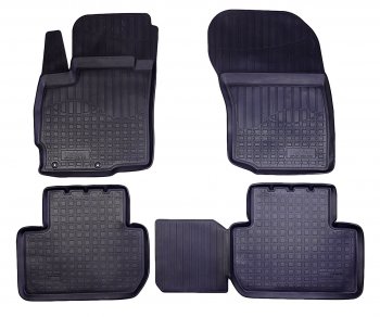1 999 р. Коврик салона MITSUBISHI Outlander (12-) полиуретан (4 предм.) NORPLAST NORPLAST npa11-c59-510  с доставкой в г. Керчь. Увеличить фотографию 1