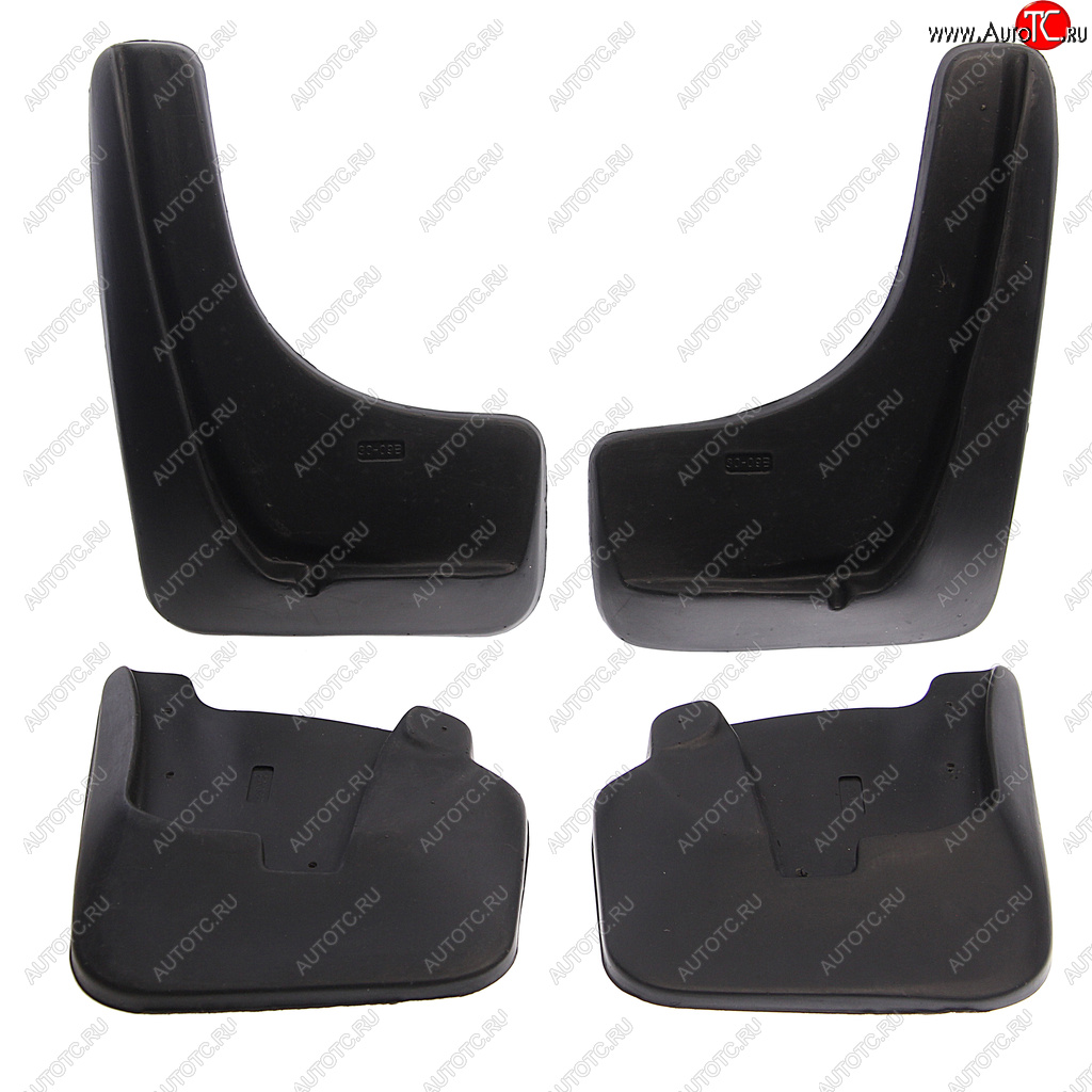 1 289 р. Брызговик HONDA Civic (05-) задний комплект NORPLAST NORPLAST npl-br-30-09b  с доставкой в г. Керчь