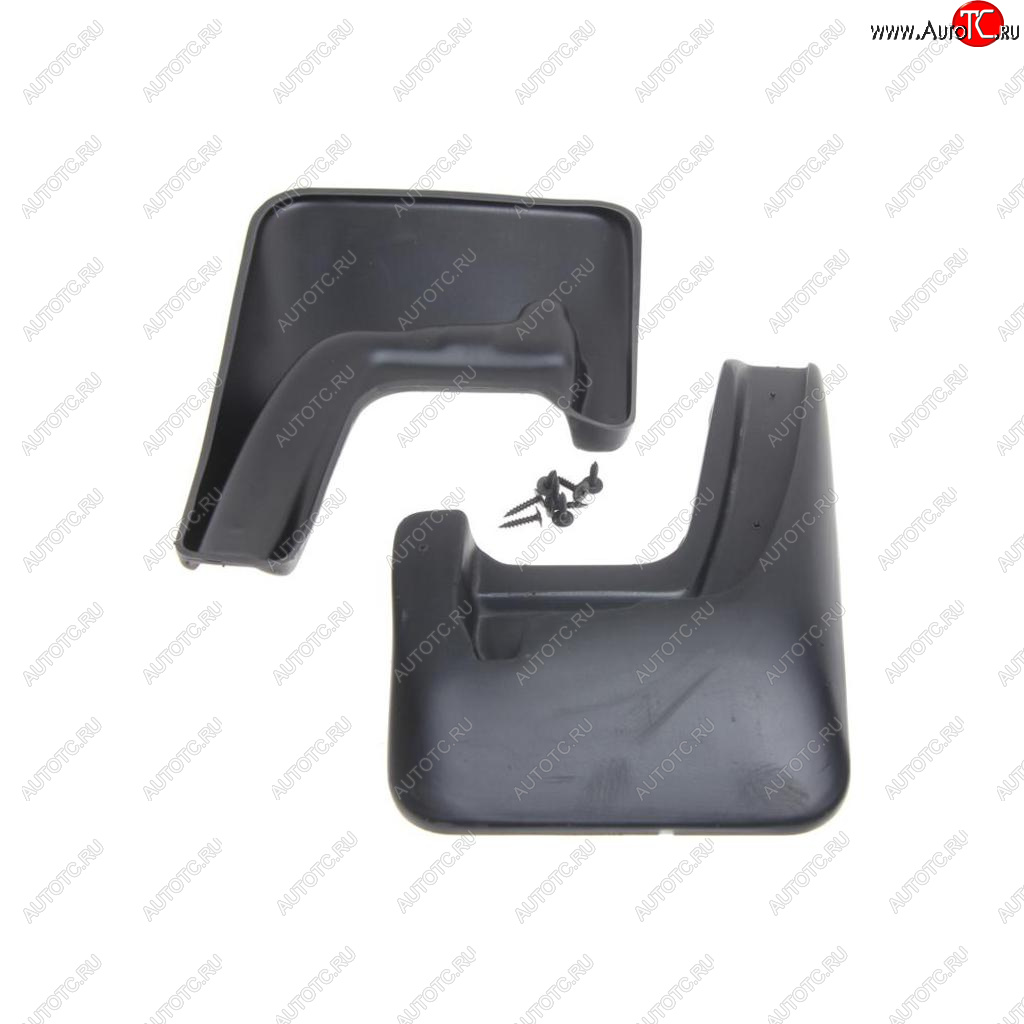 1 079 р. Брызговик KIA Rio (11-17) передний комплект 2шт. NORPLAST NORPLAST npl-br-43-50f  с доставкой в г. Керчь
