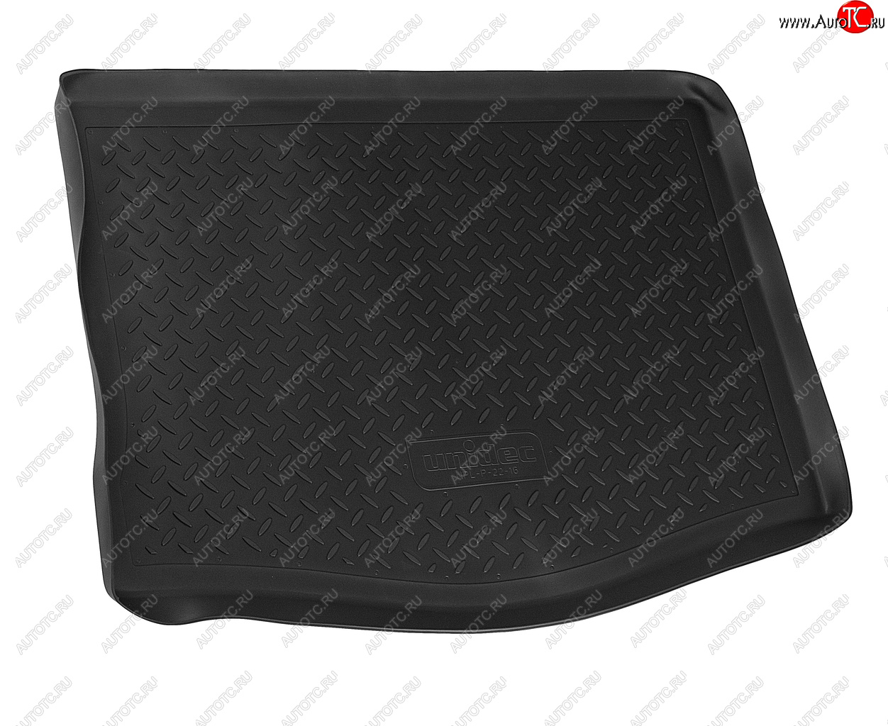 1 299 р. Коврик багажника FORD Focus 2 хетчбек (05-) полиуретан NORPLAST NORPLAST npl-p-22-16  с доставкой в г. Керчь