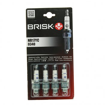 1 089 р. Свеча зажигания ЗМЗ-402 BRISK NR17YC SUPER комплект BRISK nr17yc  с доставкой в г. Керчь. Увеличить фотографию 1