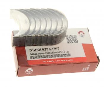 789 р. Вкладыши DAEWOO Nexia (95-) шатунные d+0.00 комплект (8шт.) NSP NSP nsp0193742707  с доставкой в г. Керчь. Увеличить фотографию 1