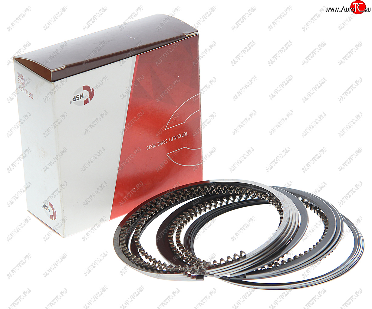 1 739 р. Кольца поршневые HYUNDAI Lantra (95-) (1.8) d+0.00 комплект NSP NSP nsp022304038110  с доставкой в г. Керчь