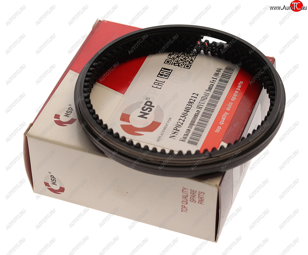 2 699 р. Кольца поршневые HYUNDAI Santa Fe (00-) d+0.00 комплект NSP NSP nsp022304038212  с доставкой в г. Керчь