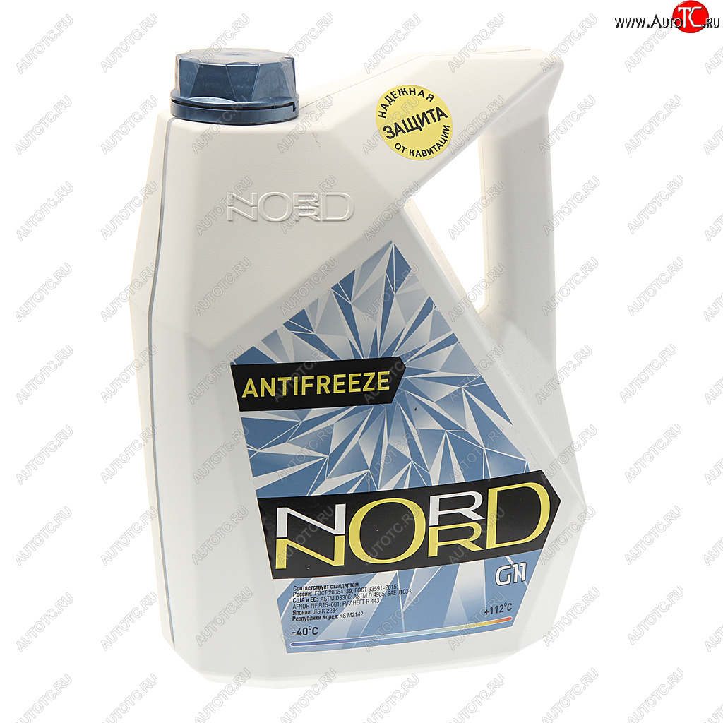 1 099 р. Антифриз синий -40C 5кг NORD NORD nsw20386  с доставкой в г. Керчь