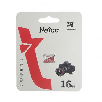 329 р. Карта памяти 16GB MicroSD class 10 NETAC NETAC nt02p500eco-016g-s  с доставкой в г. Керчь. Увеличить фотографию 1
