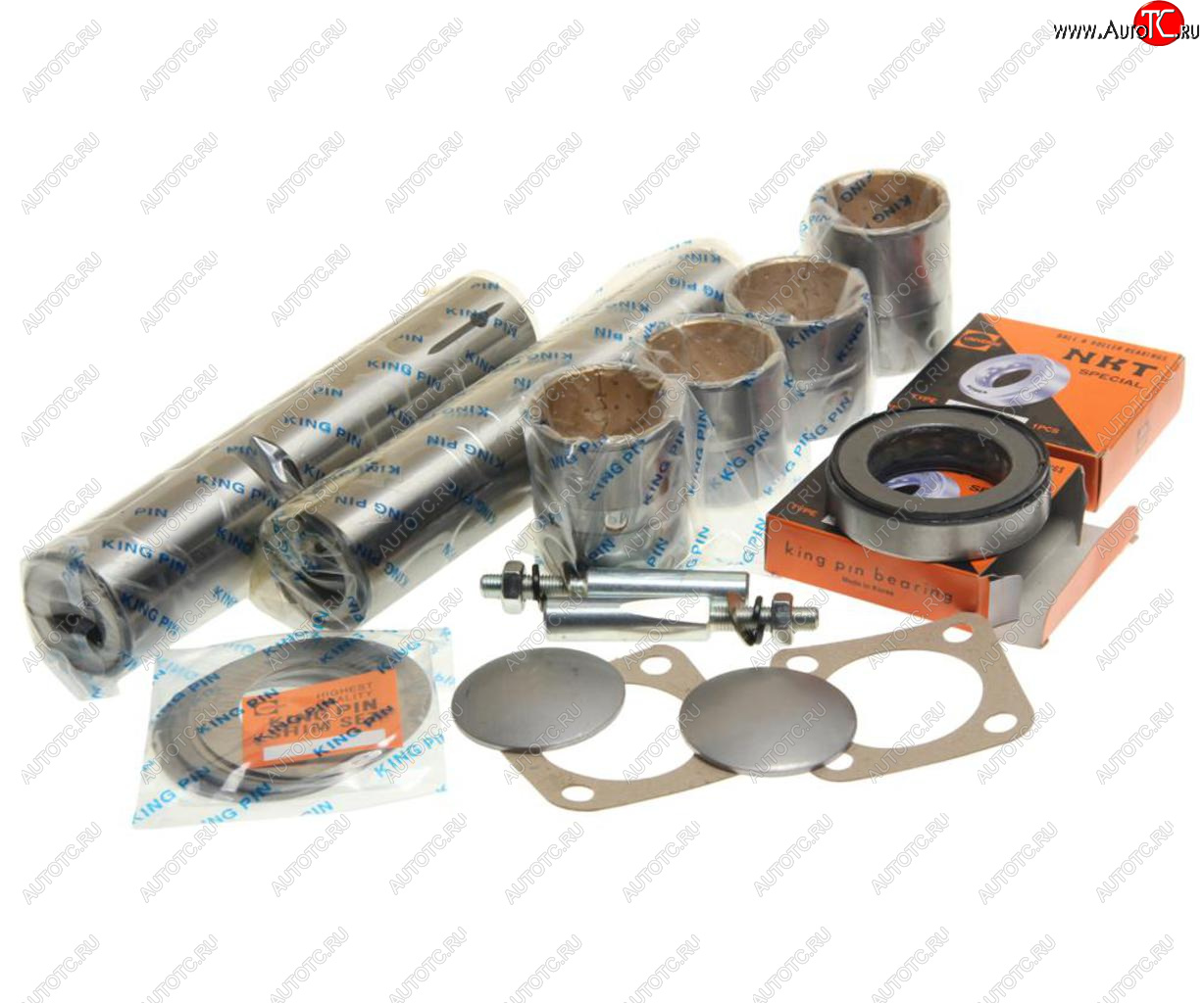 5 999 р. Ремкомплект HYUNDAI HD160,170,260,270,450 (-04) шкворня (2шт.) (ф50х243) NAM YANG NAM YANG nyk-506  с доставкой в г. Керчь