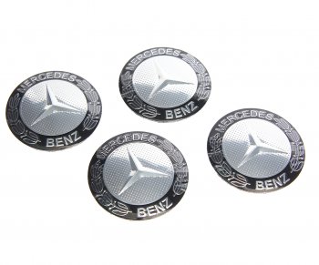 241 р. Эмблема диска колесного MERCEDES (5.6см) металл комплект 4шт. MASHINOKOM MASHINOKOM nzd 036  с доставкой в г. Керчь. Увеличить фотографию 1