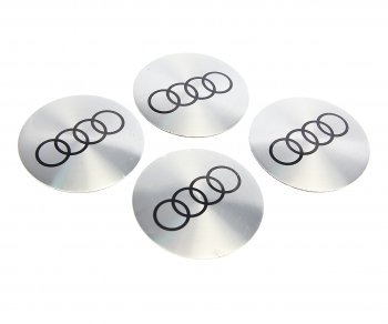 273 р. Эмблема диска колесного AUDI сер. (6см) металл комплект 4шт. MASHINOKOM MASHINOKOM nzd6 010  с доставкой в г. Керчь. Увеличить фотографию 1