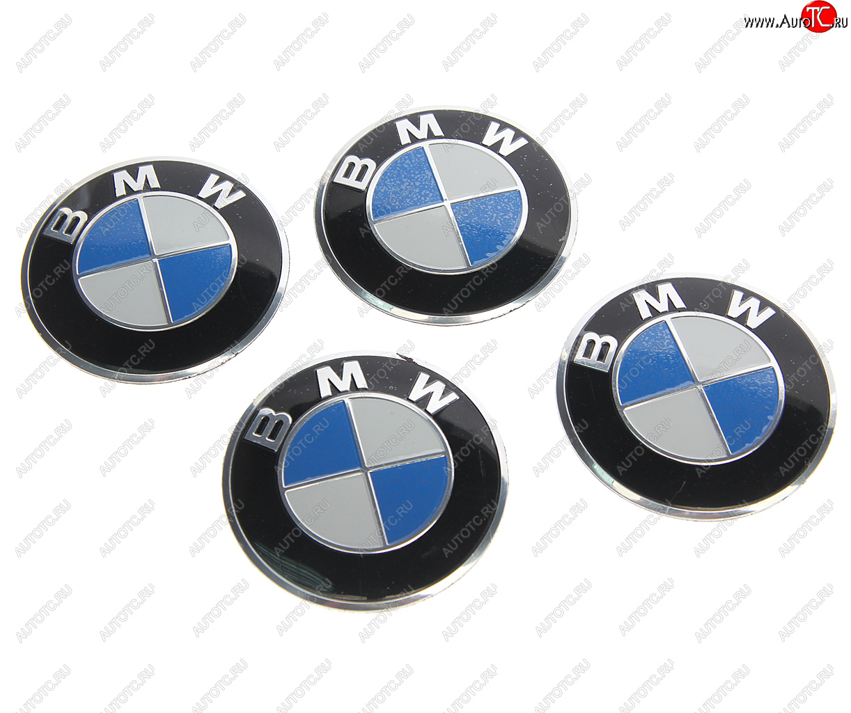 273 р. Эмблема диска колесного BMW цветная (6см) металл комплект 4шт. MASHINOKOM MASHINOKOM nzd6 054  с доставкой в г. Керчь