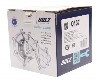 2 599 р. Насос водяной OPEL Kadett,Omega (86-) (1.8/2.0) DOLZ DOLZ o-137 DOLZ o-137  с доставкой в г. Керчь. Увеличить фотографию 3